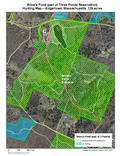 Three Ponds Reservation - Brine’s Pond Preserve hunting map